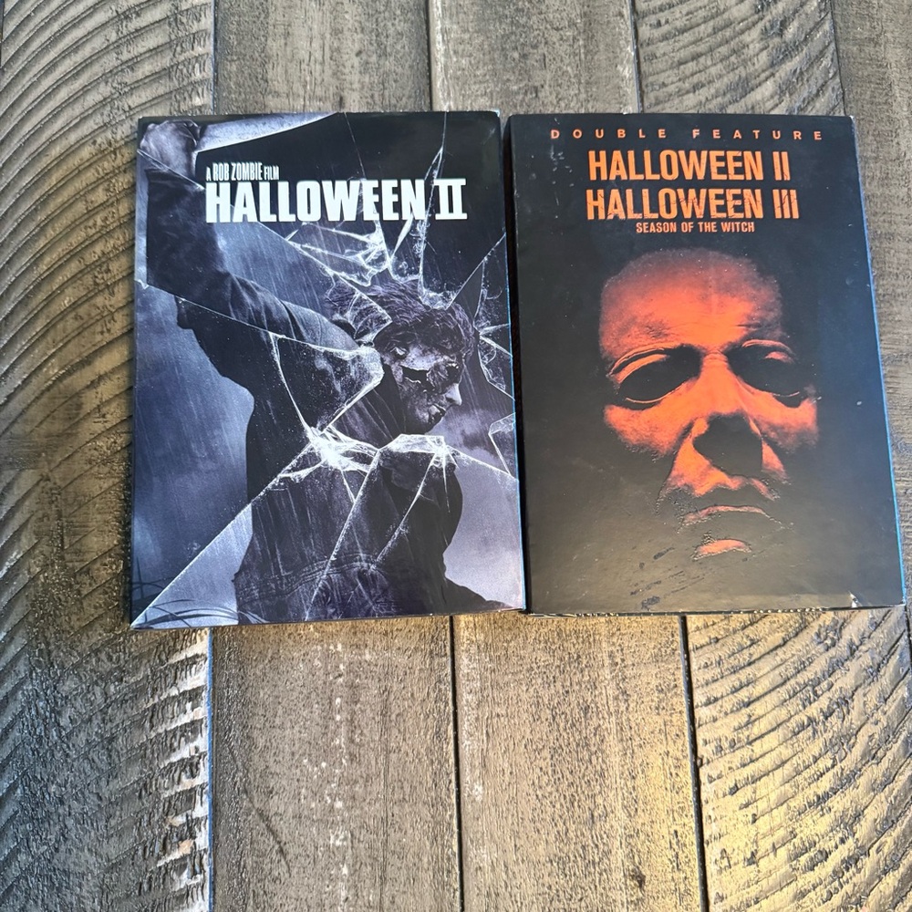 Rob Zombie Halloween II and III DVD Double Feature Season of the Witch Set of 2